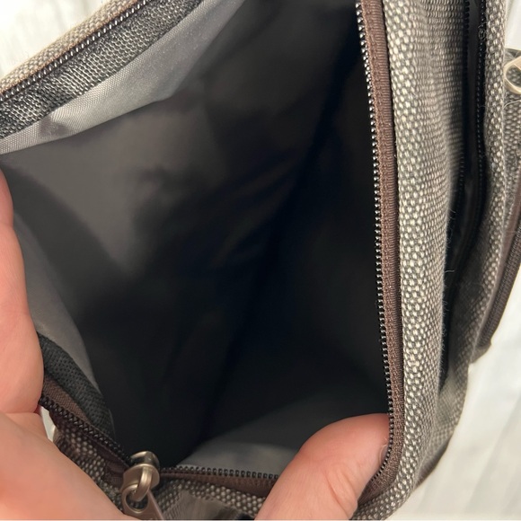 Meru Sling Backpack Bag - Small Single Strap Crossbody Pack for Women Acid Wash - Picture 10 of 11